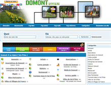 Tablet Screenshot of annuaires.histoire-domont.com